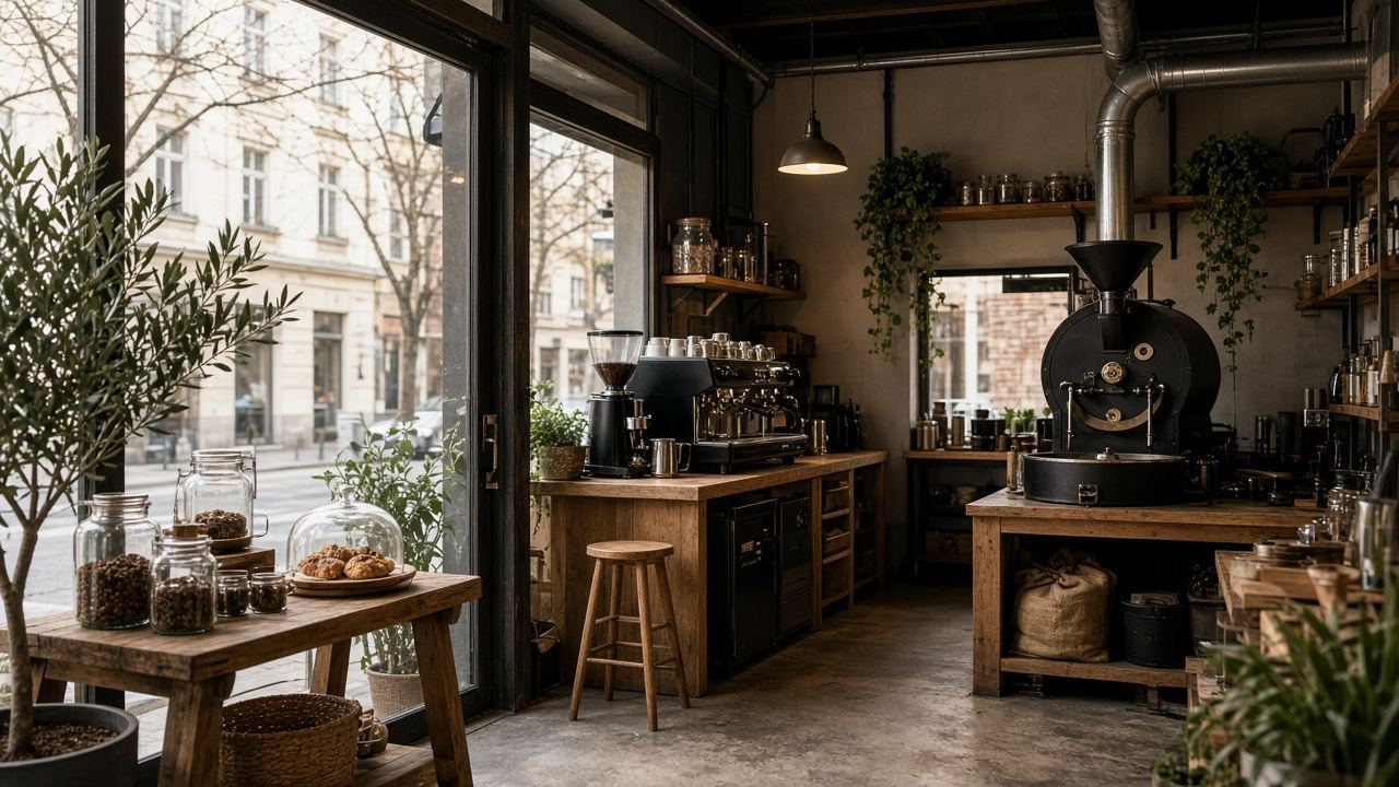 Coffee shop / small specialty roastery story image